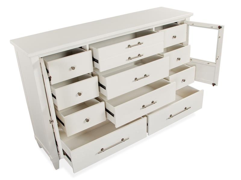 SM Lola Bay Wood Dresser w/11 Drawers & 2 Doors