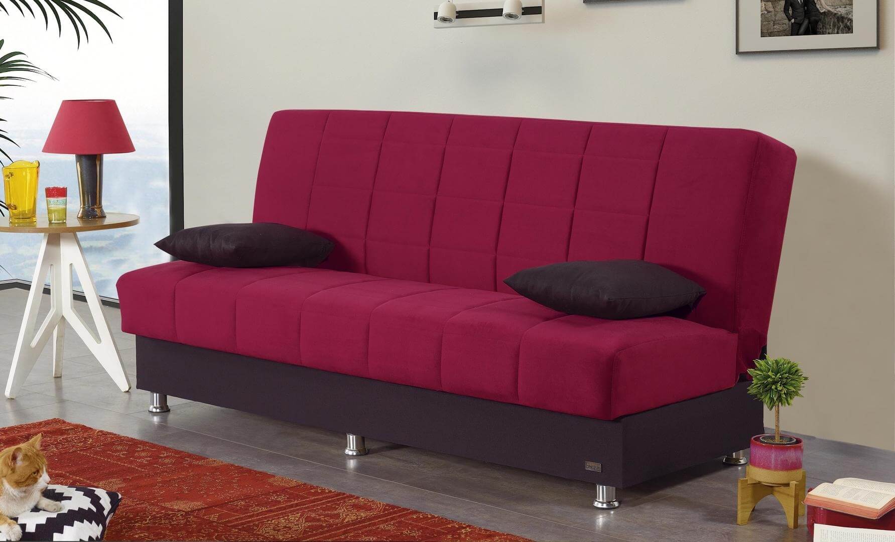 Chicago Fabric Storage Sofabed
