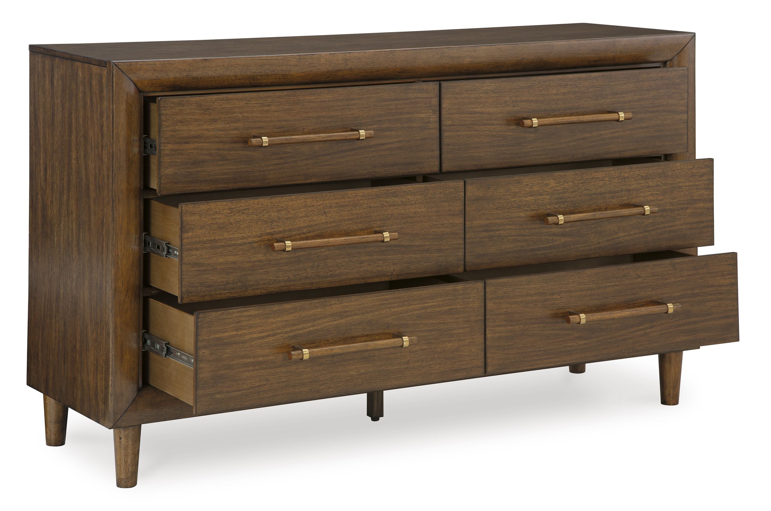Lyncott Fabric/Wood Upholstered Panel Bedroom Set