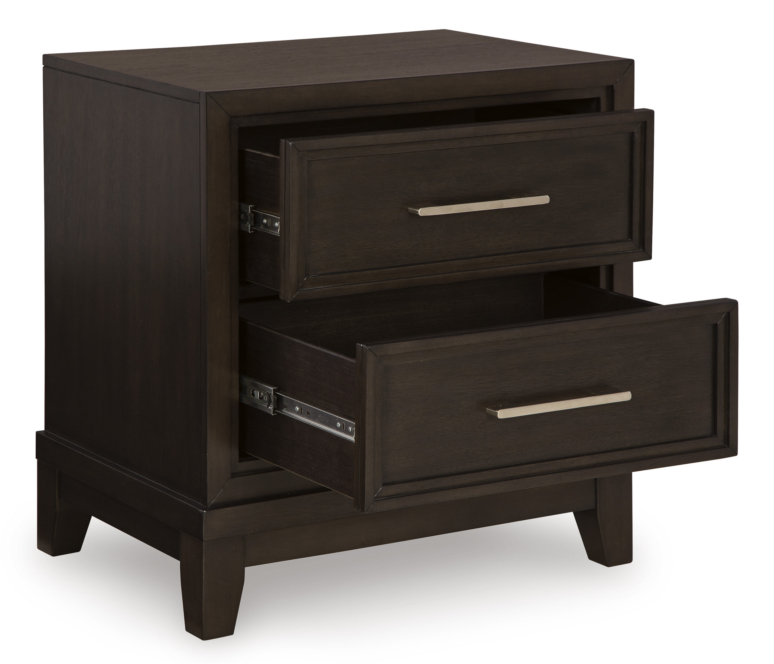 Neymorton Wood Nightstand w/2 Drawers