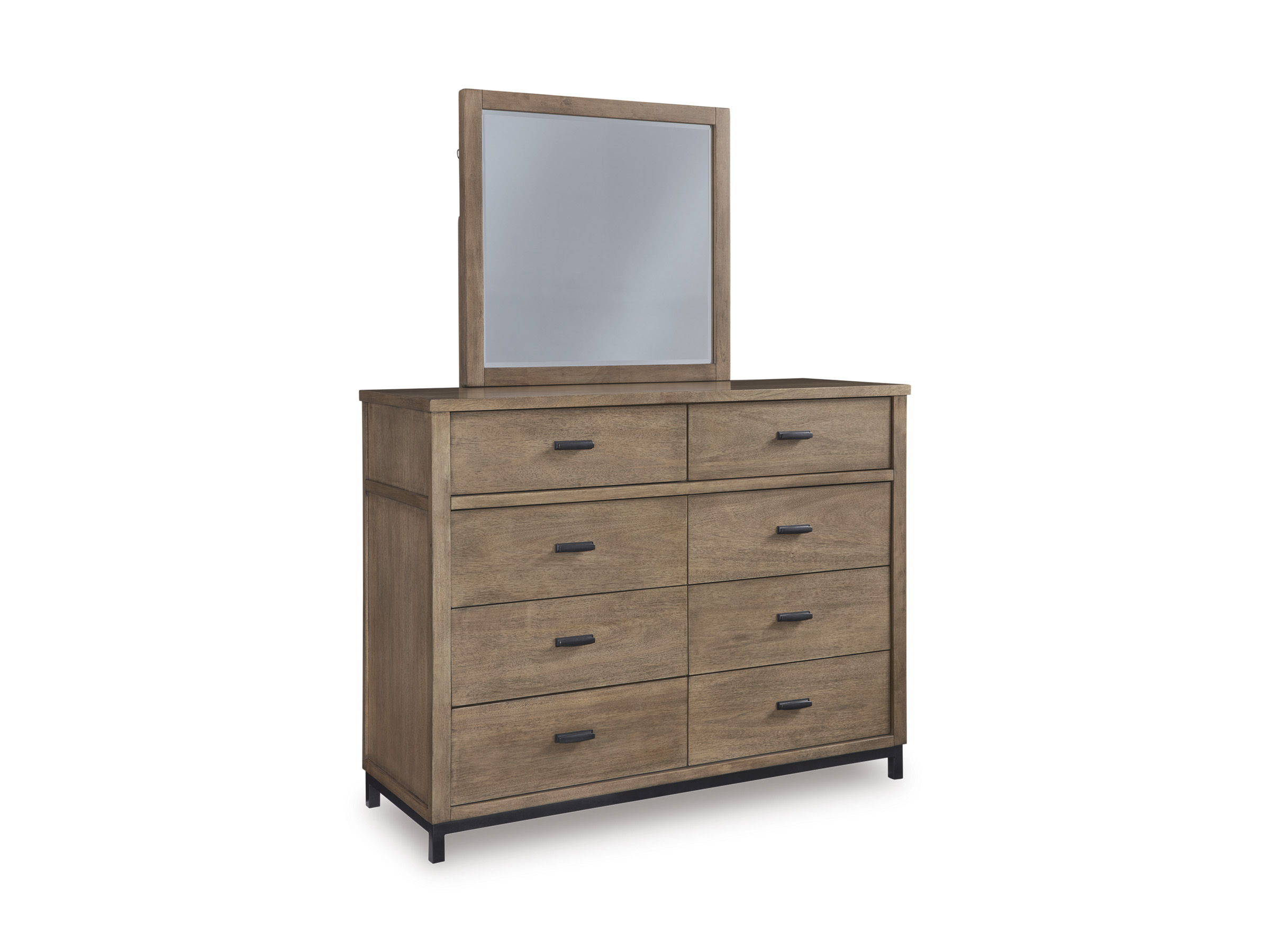 Tomtyn Wood Double Dresser w/8 Drawers