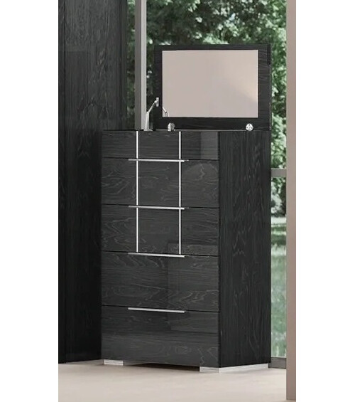 B632 Storage Platform Bedroom Set with LED Light