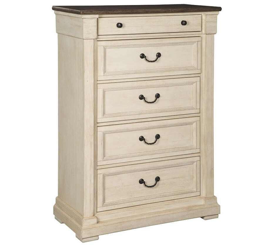 Ashley SM Bolanburg Wood Panel Bedroom Set
