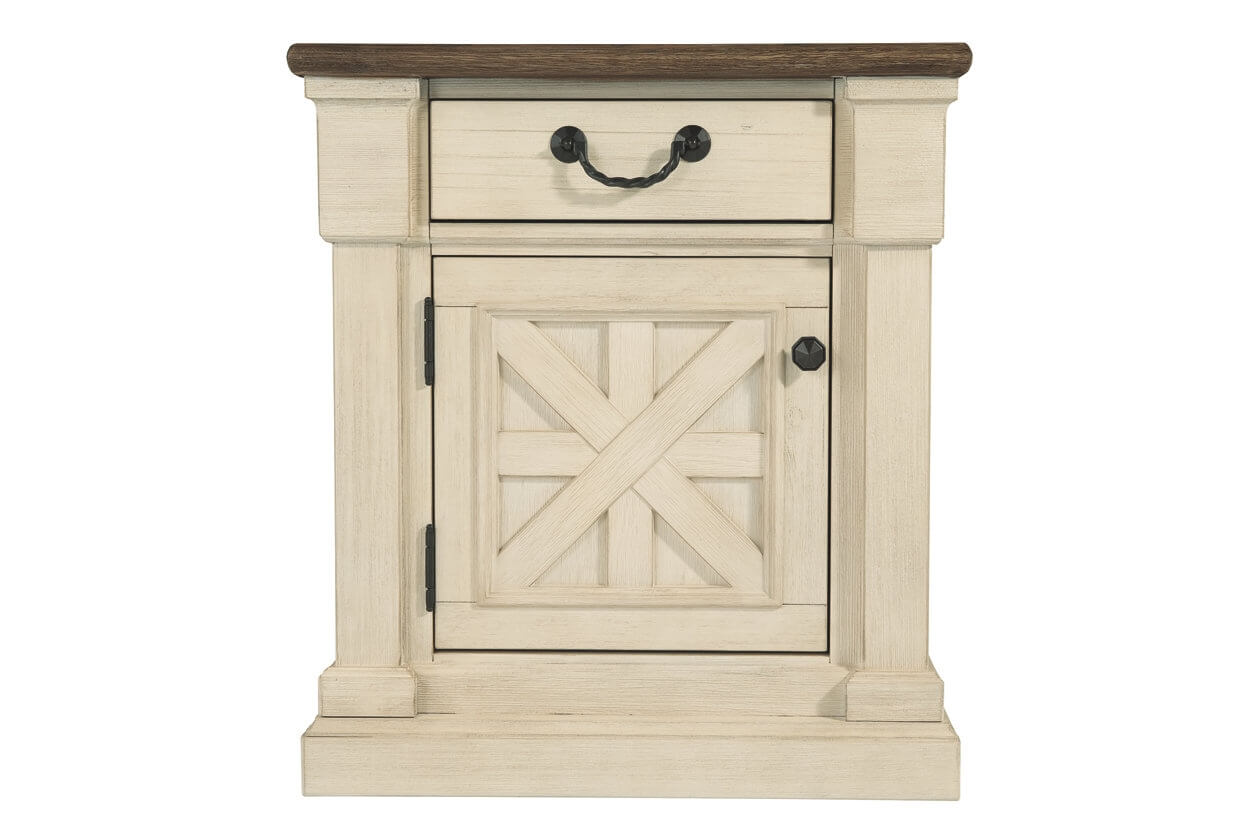 Ashley SM Bolanburg Wood Panel Bedroom Set