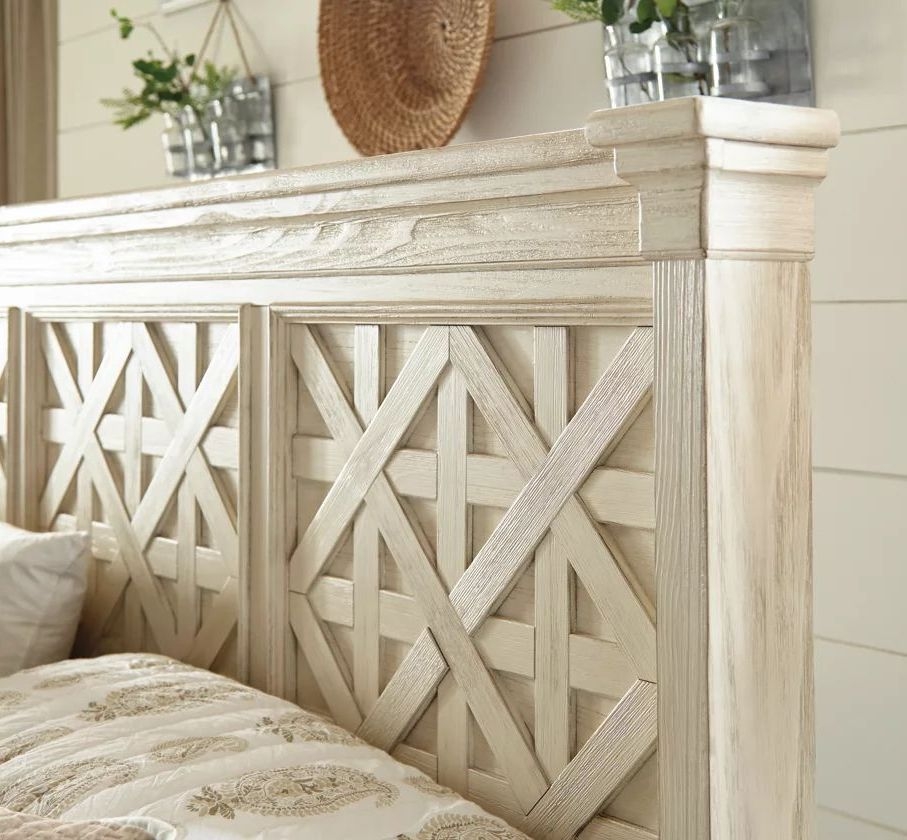 Ashley SM Bolanburg Wood Panel Bedroom Set