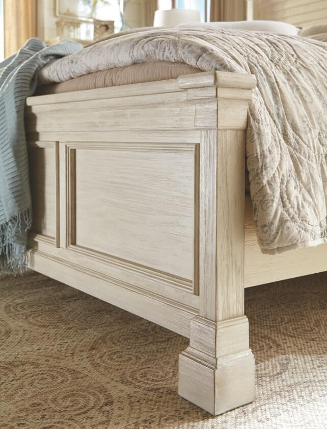 Ashley SM Bolanburg Wood Panel King Size Bed