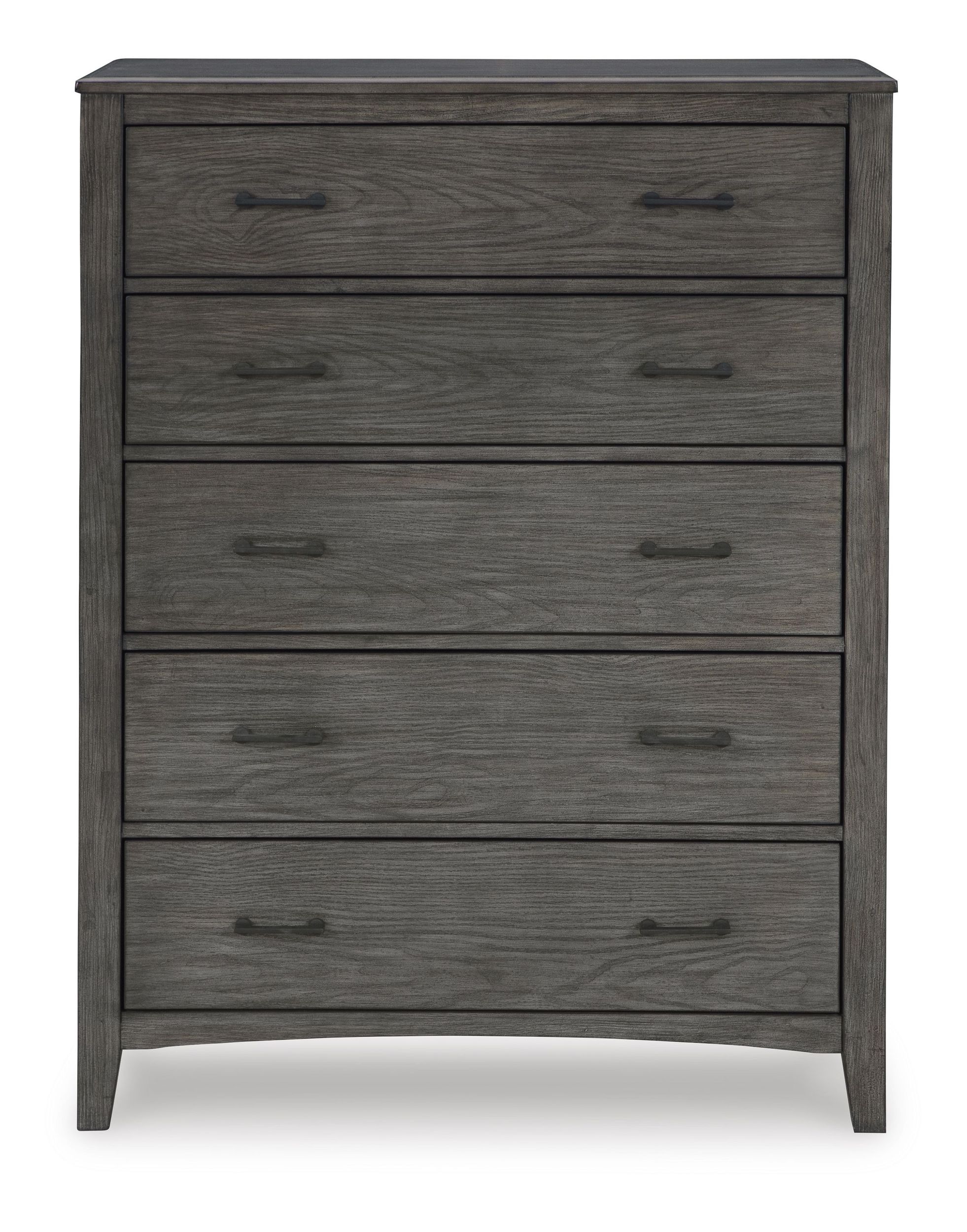 Montillan 5-Drawer Wood Veneer Chest