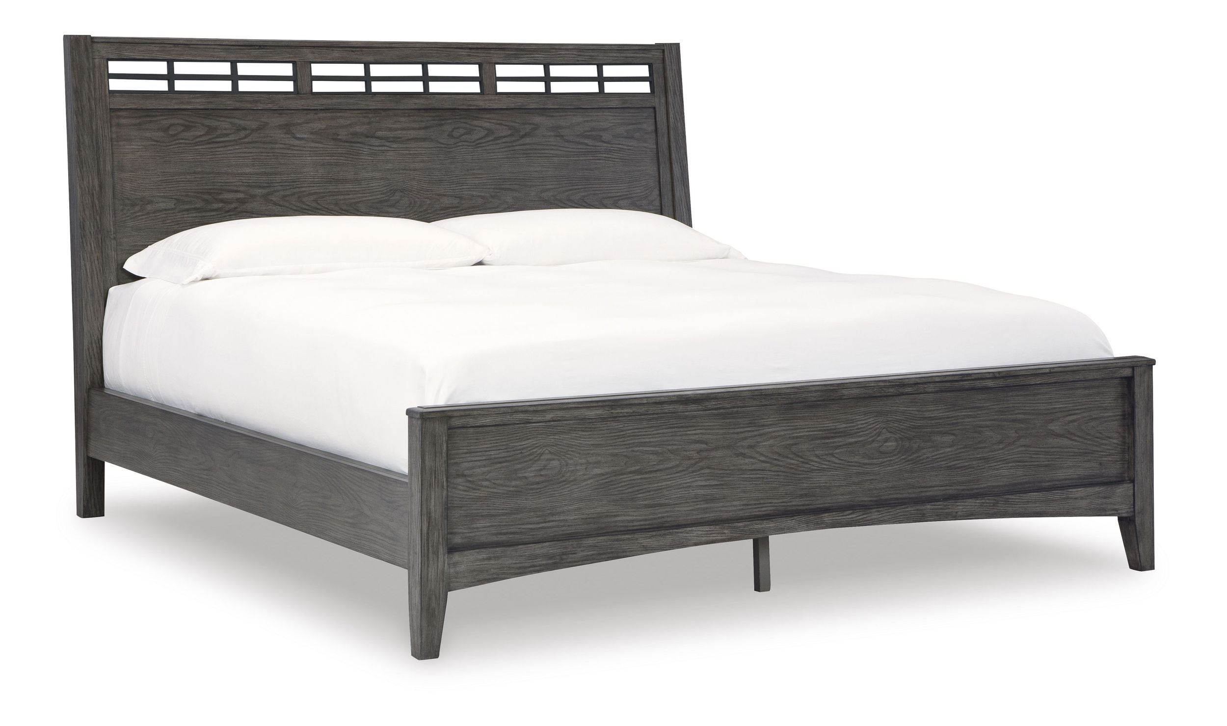 Montillan Wood Veneer Panel Bedroom Set