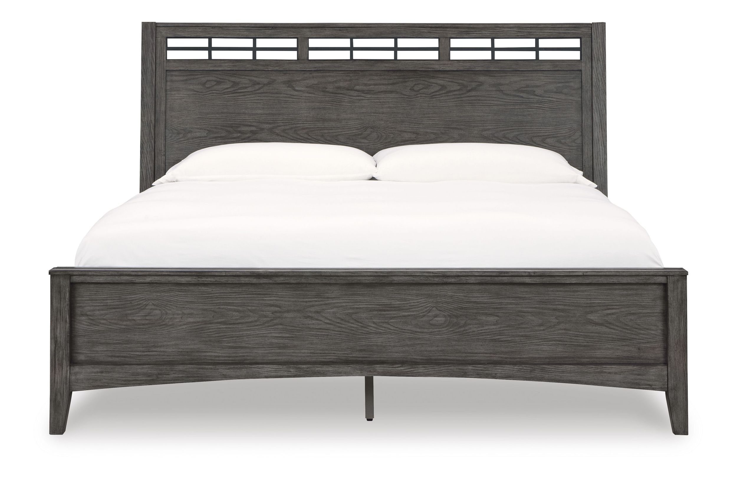 Montillan Wood Veneer Panel Bed