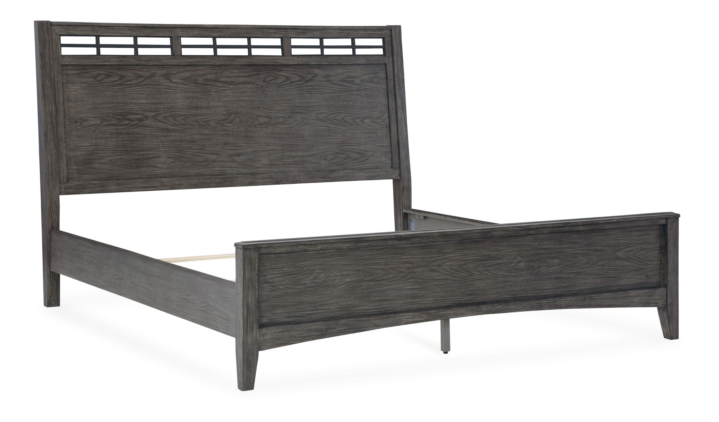 Montillan Wood Veneer Panel Bed