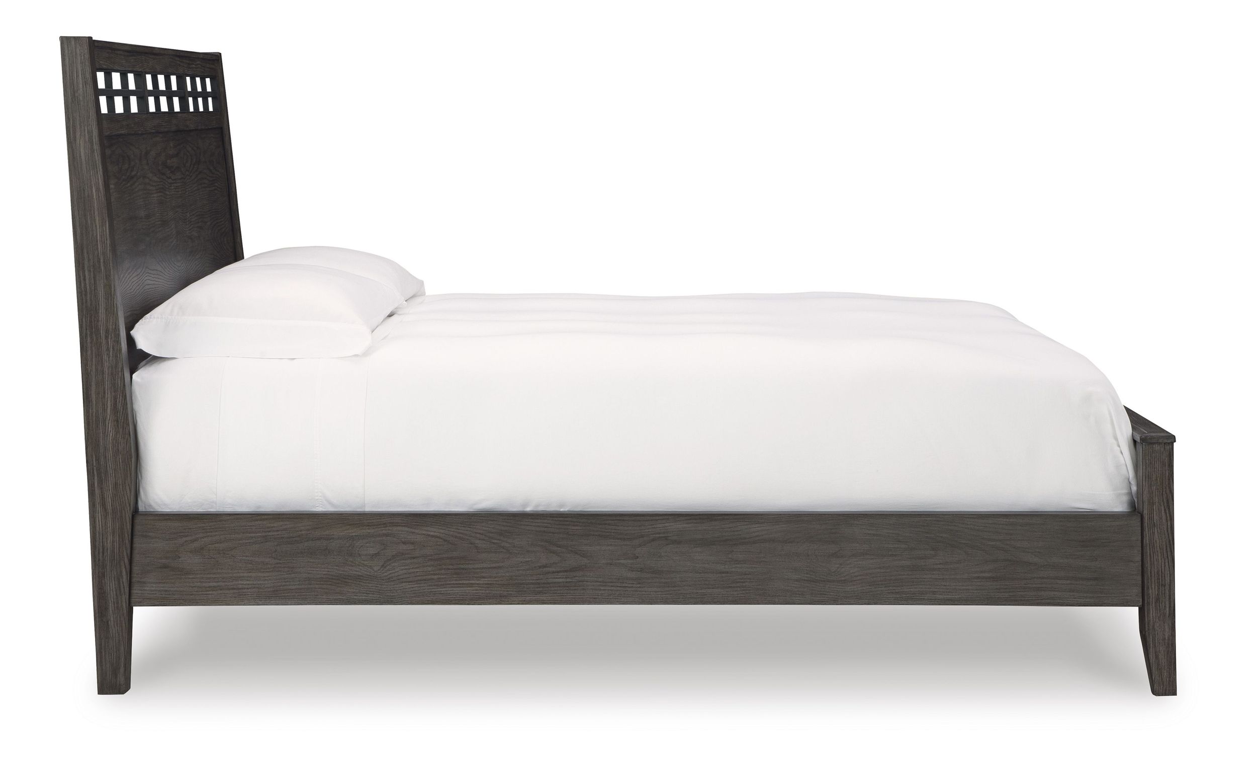 Montillan Wood Veneer Panel Bed