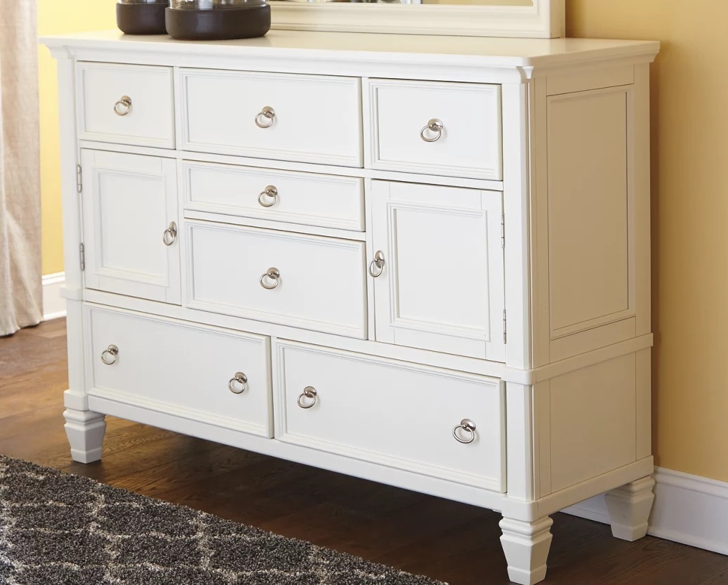 Prentice SM Wood Panel Bedroom Set