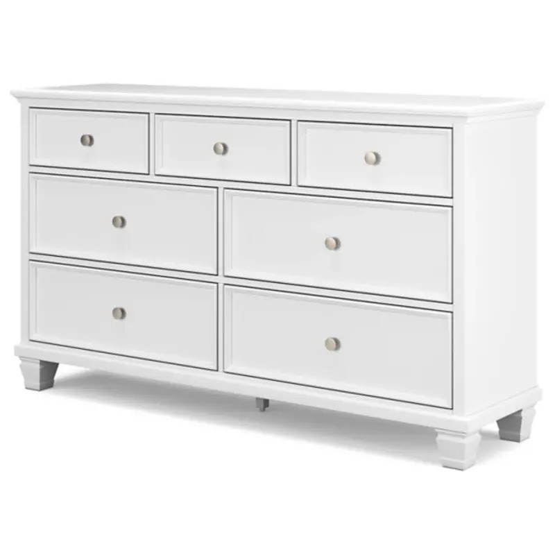 SM Fortman Wood 7-Drawer Dresser