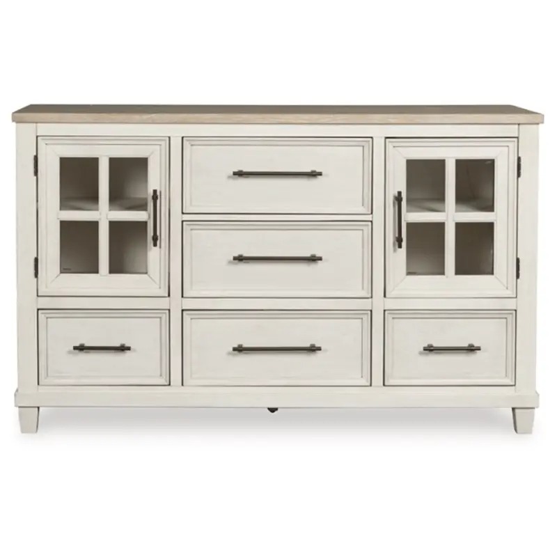 SM Shaybrock Wood Panel Bedroom Set