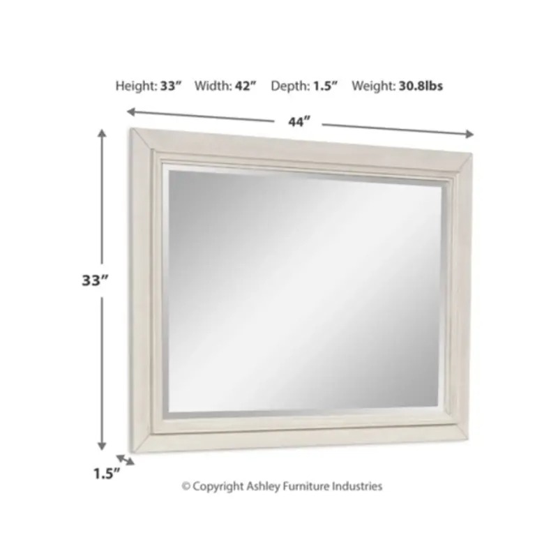 SM Shaybrock Wood/Glass Mirror