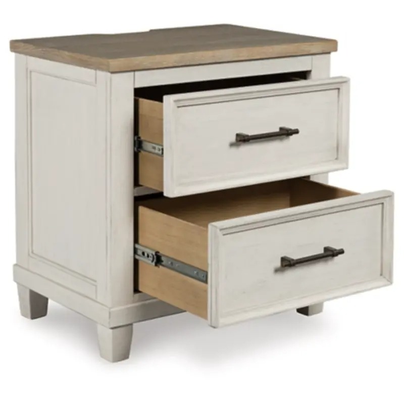 SM Shaybrock Wood Panel Bedroom Set
