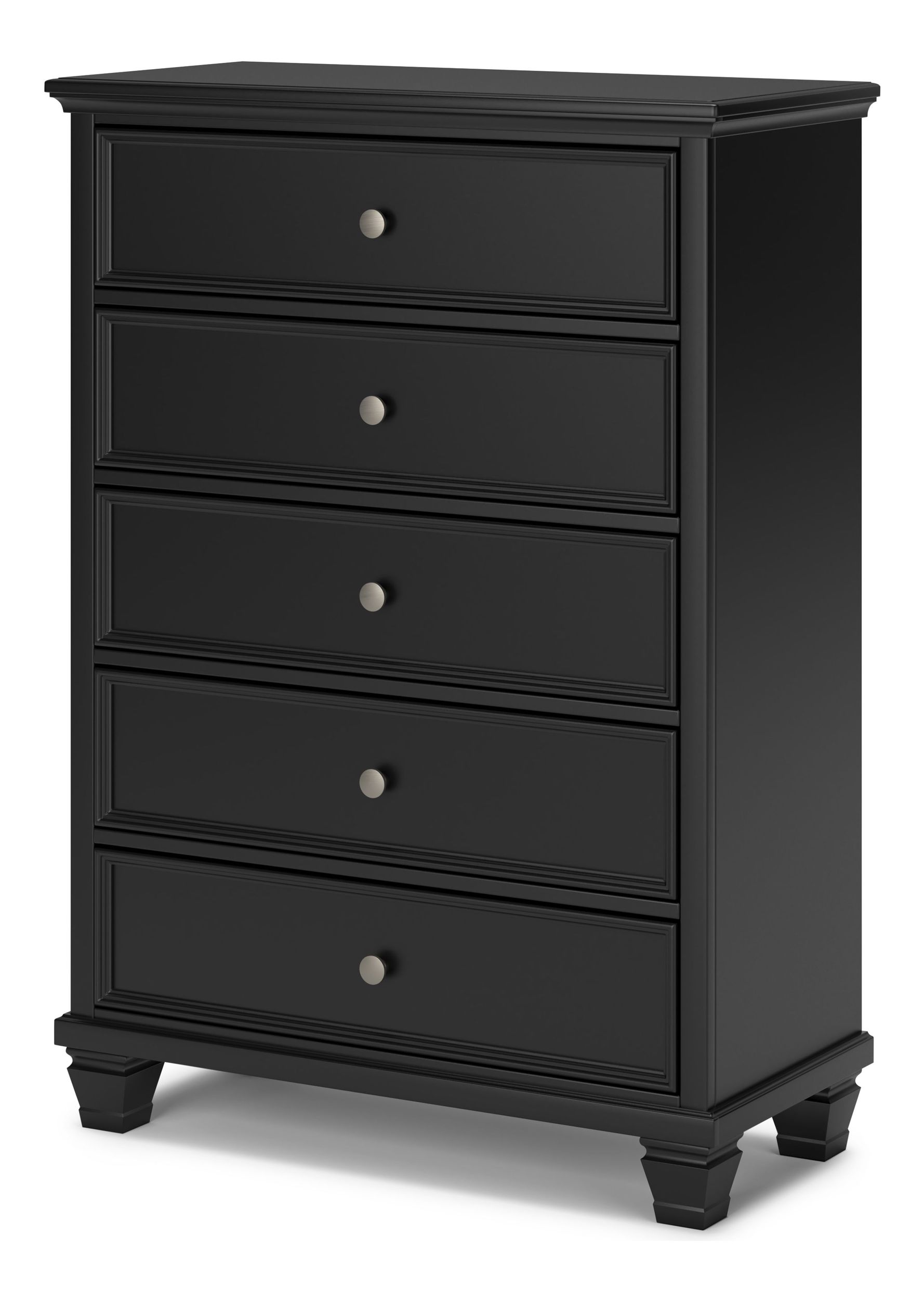 Lanolee 5-Drawer Wood Veneer Chest