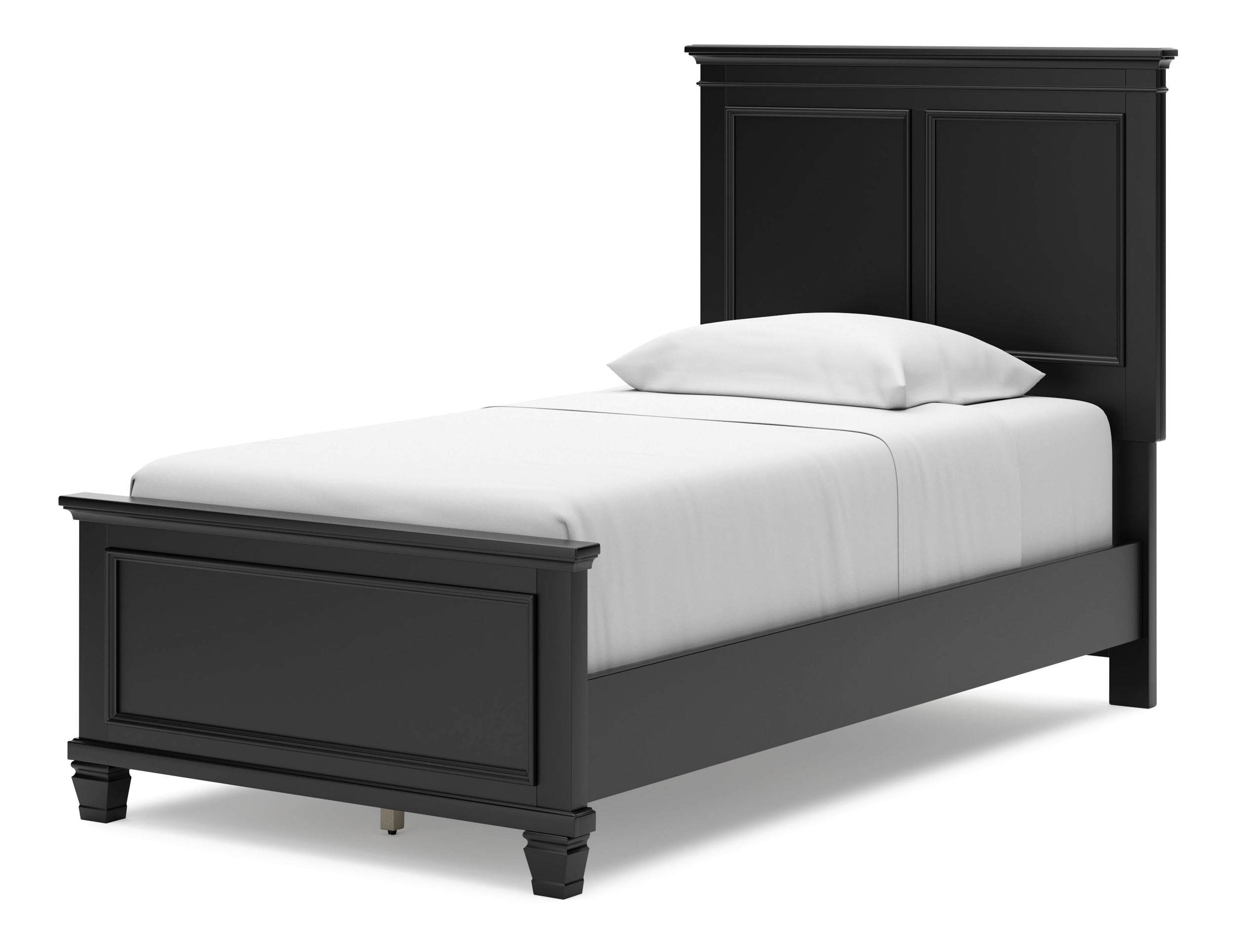 Lanolee Wood Veneer Panel Bed