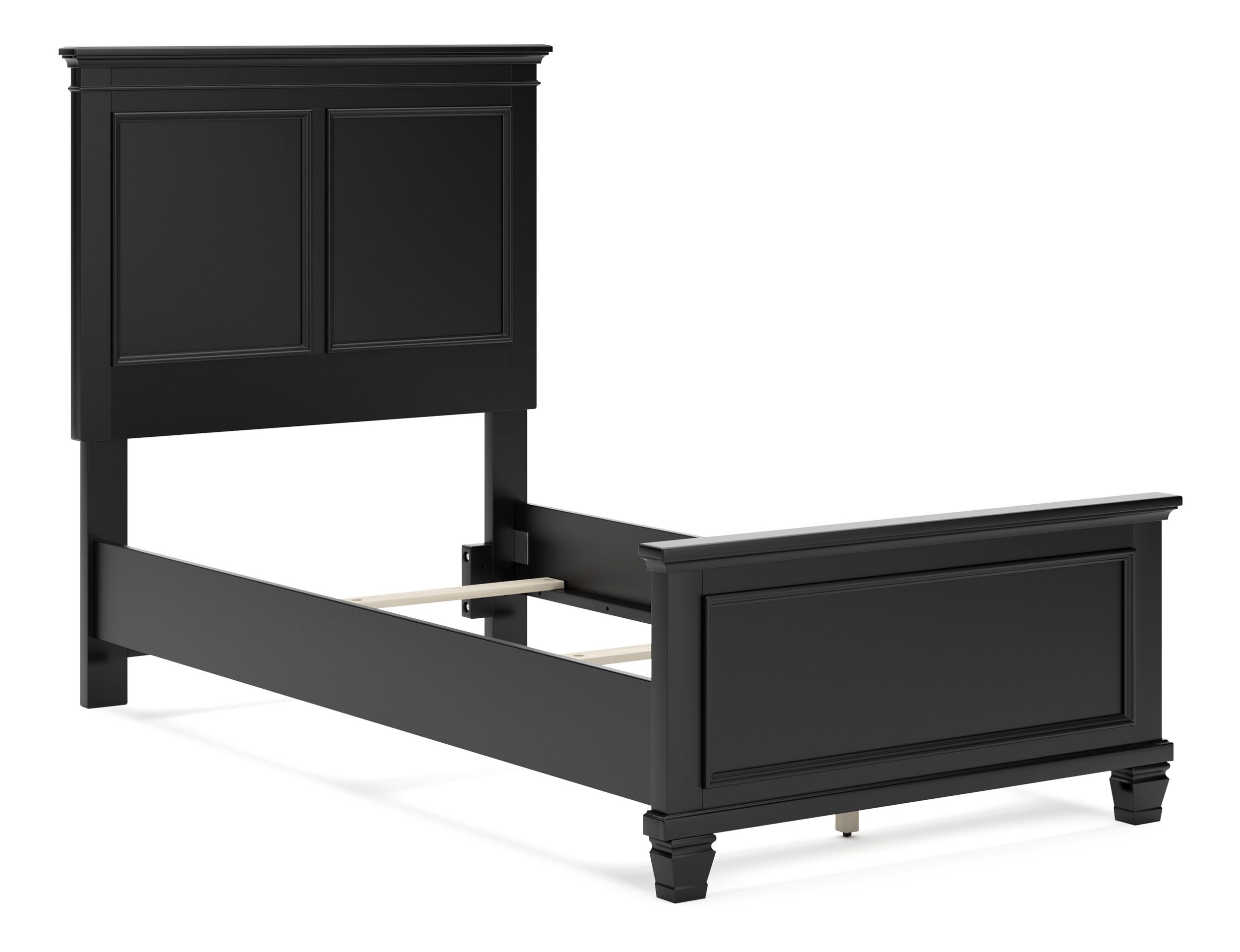 Lanolee Wood Veneer Panel Bed