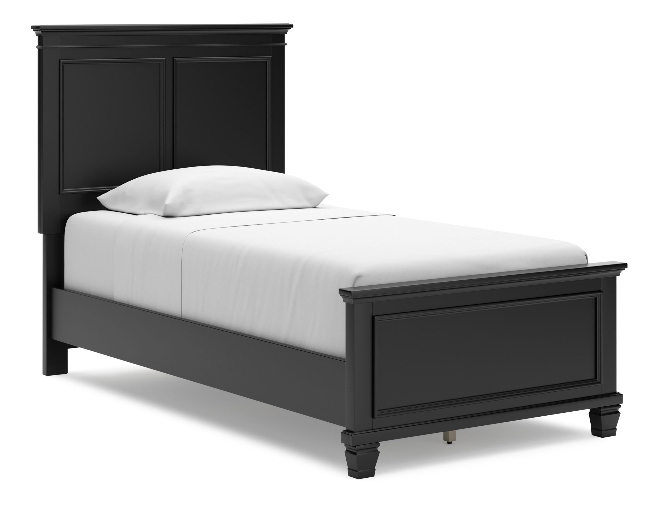 Lanolee Wood Veneer Panel Bedroom Set