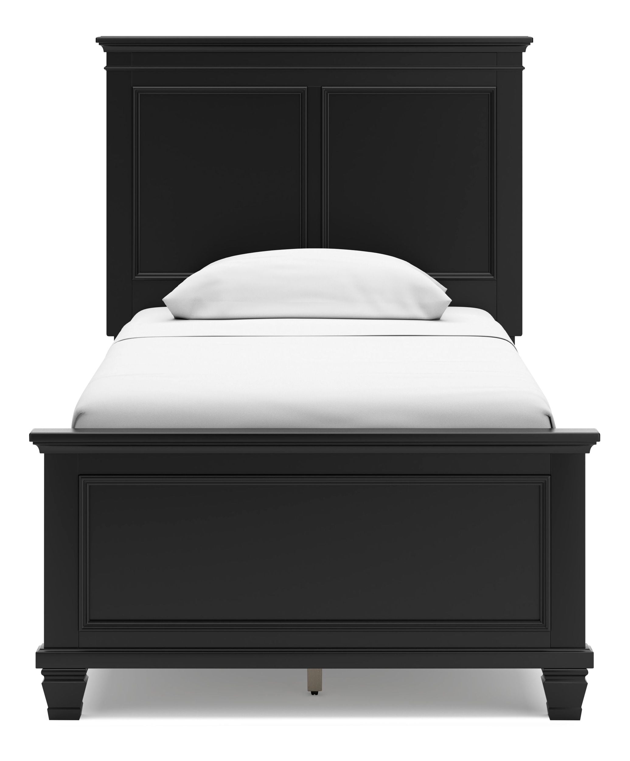 Lanolee Wood Veneer Panel Bed