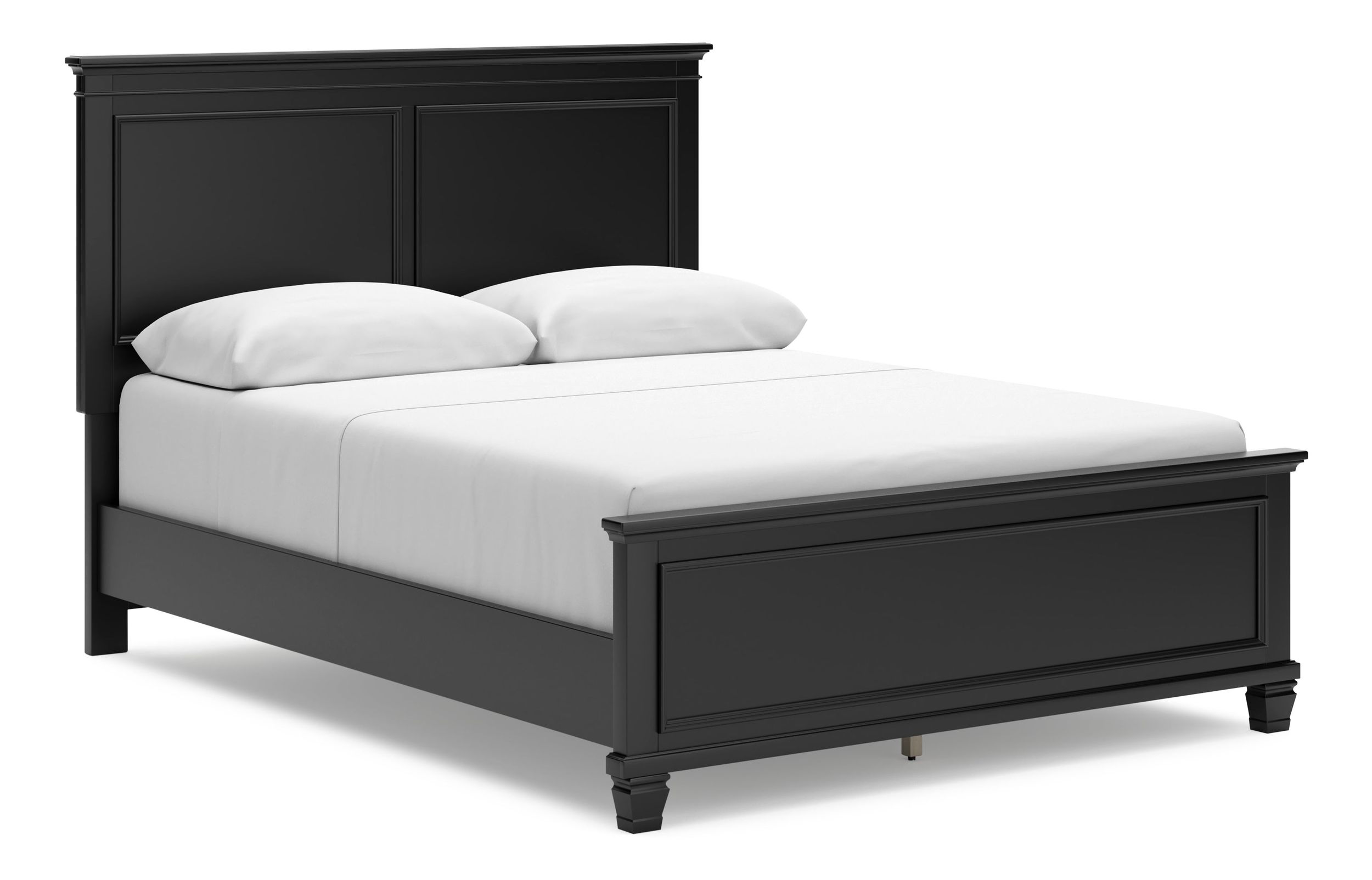 Lanolee Wood Veneer Panel Bed