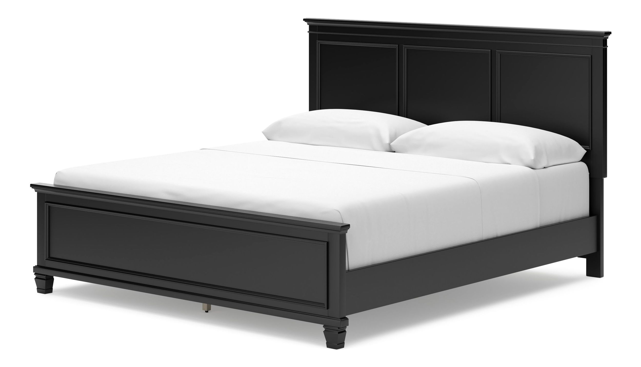 Lanolee Wood Veneer Panel Bed