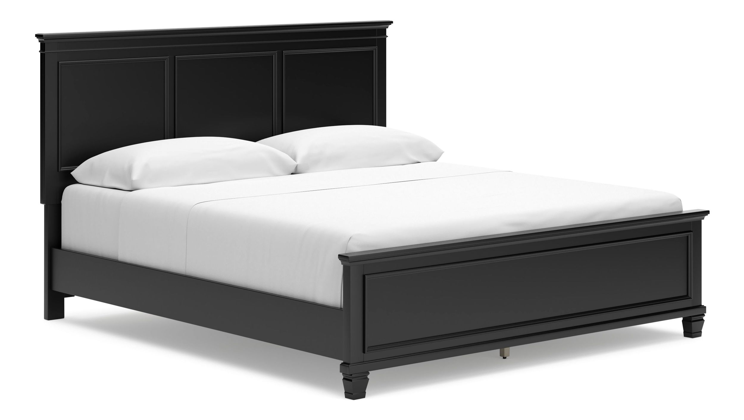 Lanolee Wood Veneer Panel Bed
