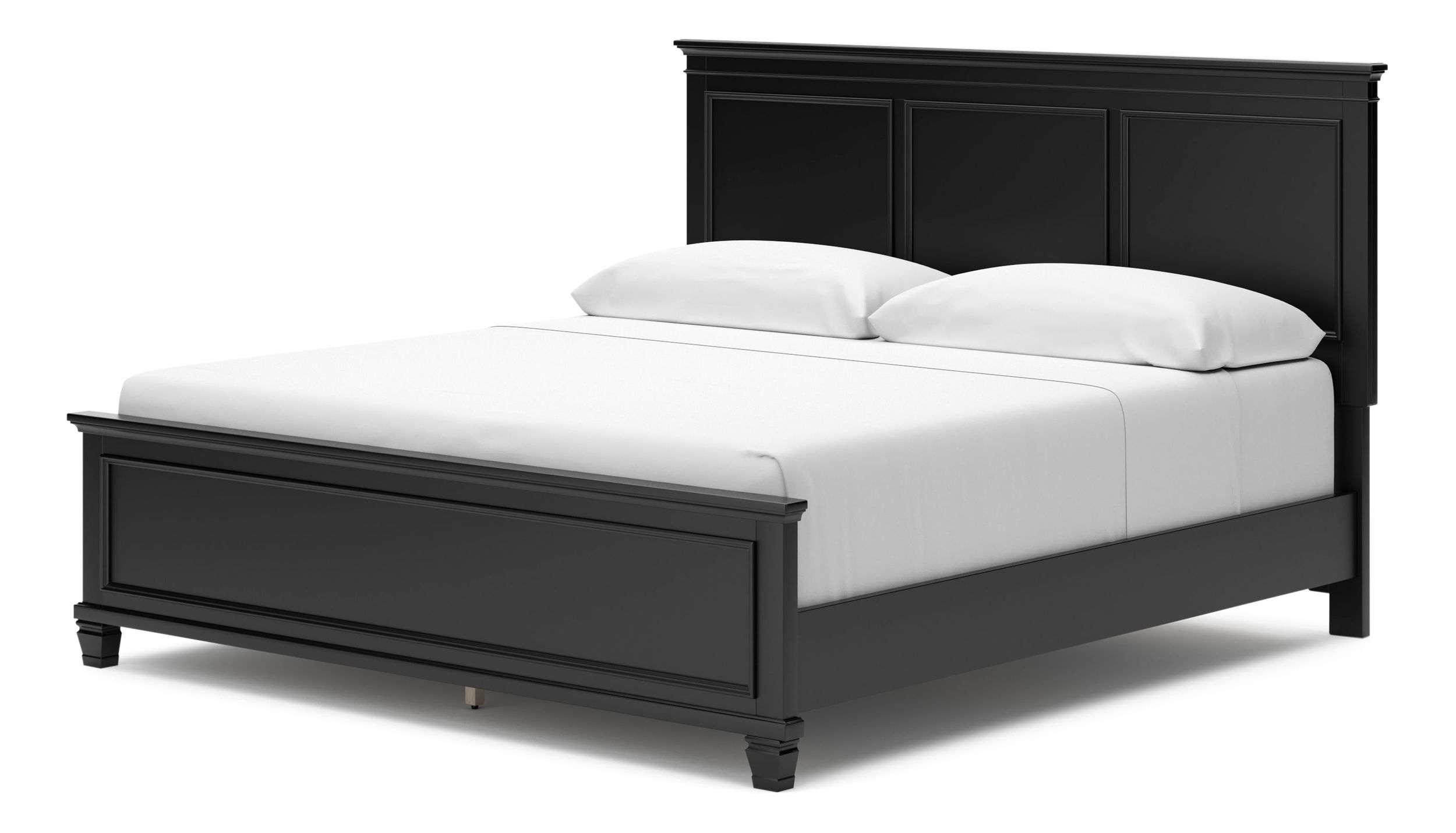 Lanolee Wood Veneer Panel Bed