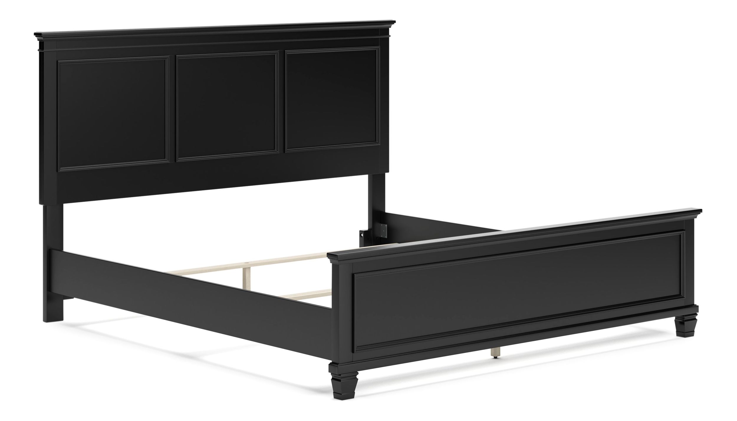 Lanolee Wood Veneer Panel Bed