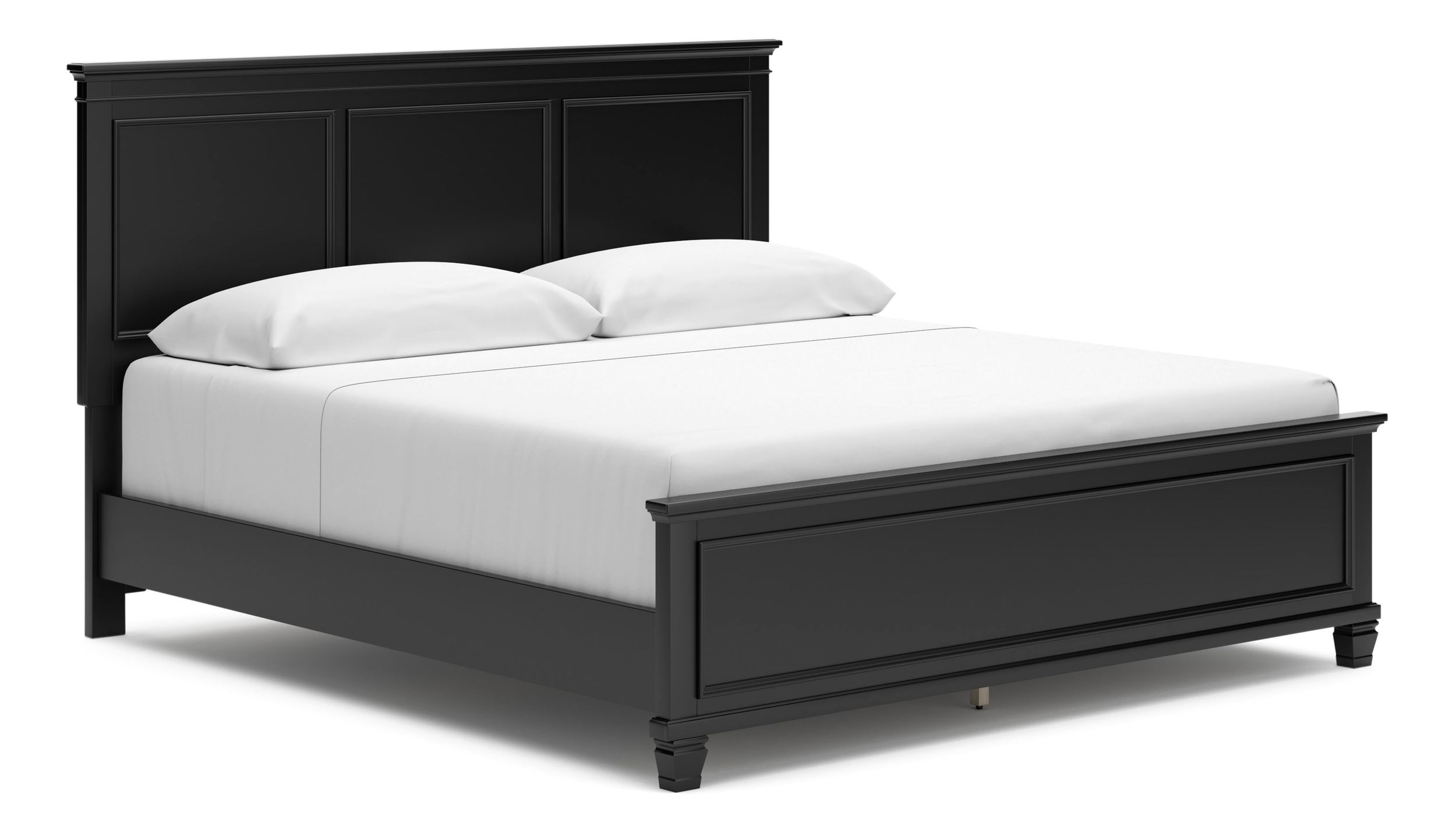Lanolee Wood Veneer Panel Bed