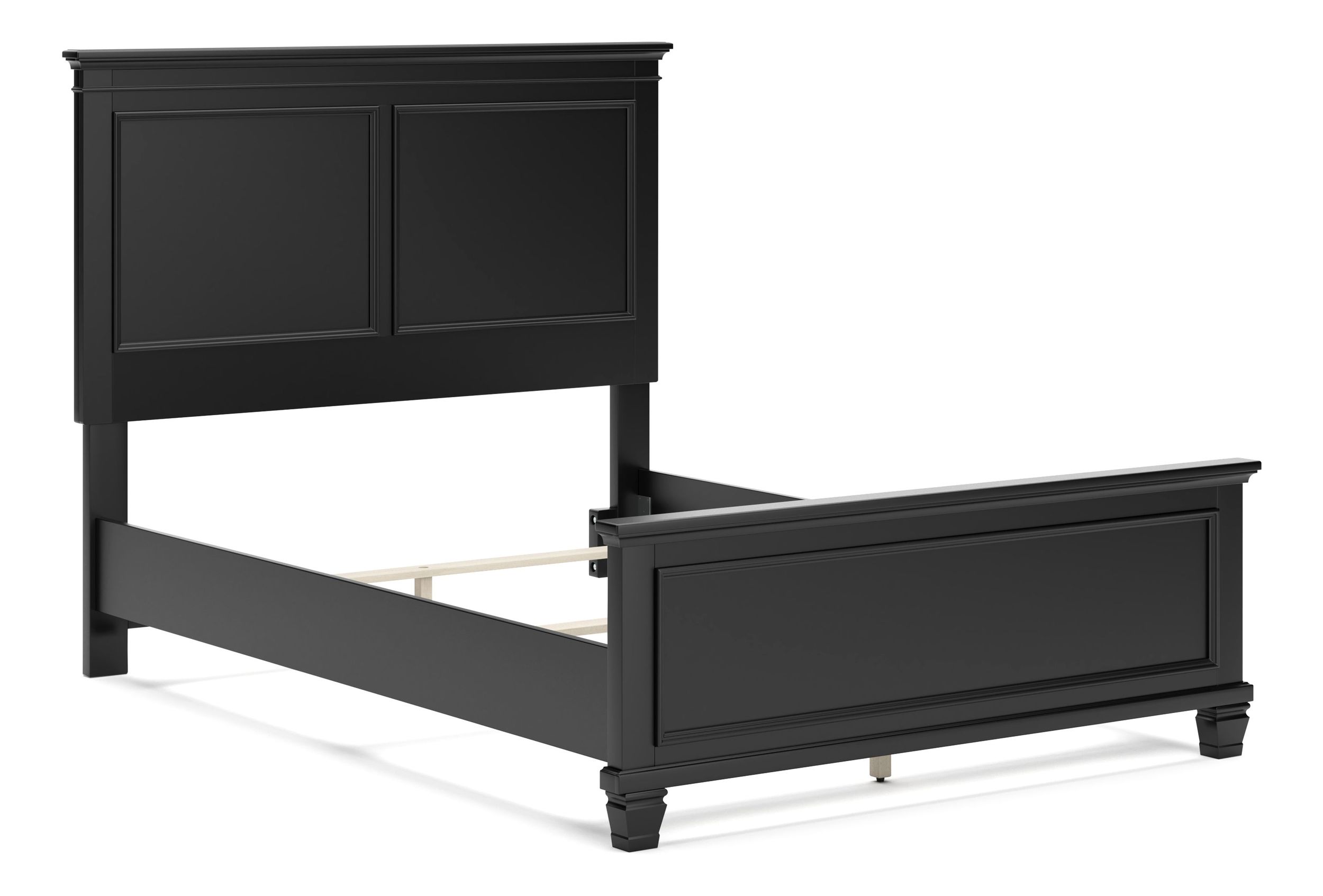 Lanolee Wood Veneer Panel Bed
