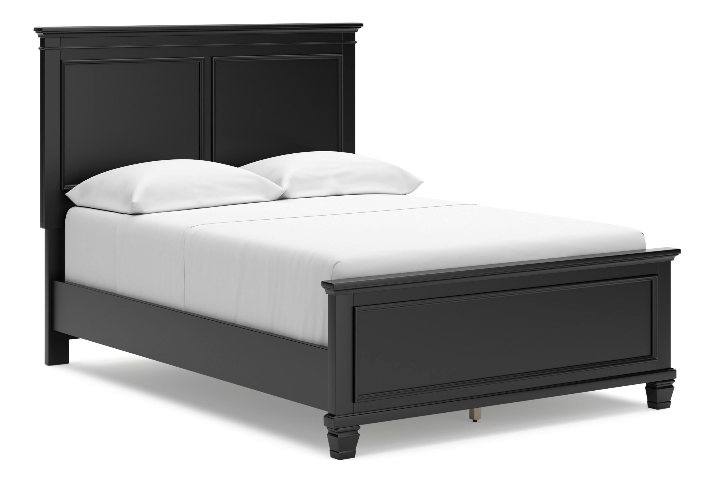Lanolee Wood Veneer Panel Bed