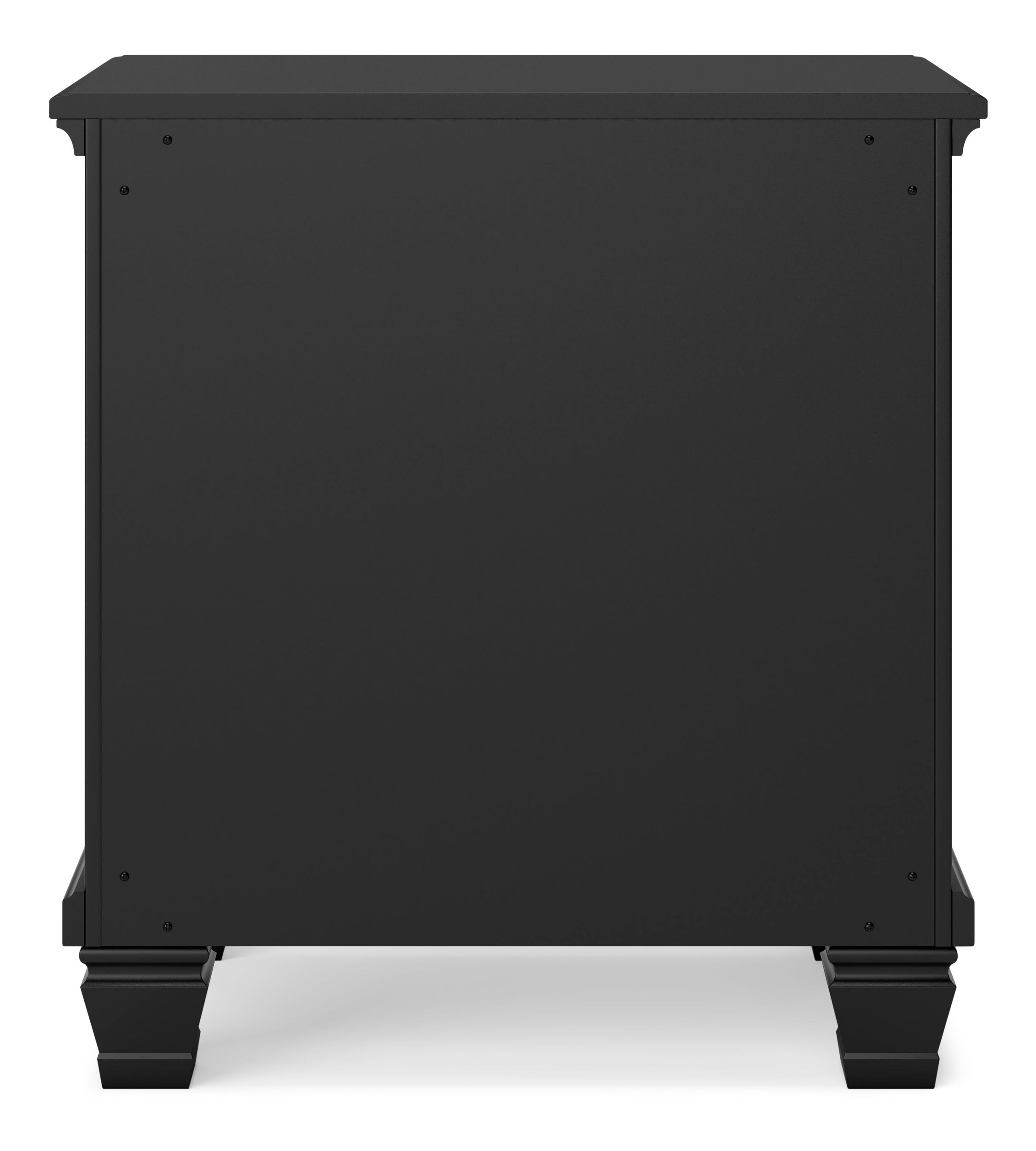 Lanolee 2-Drawer Wood Veneer Nightstand