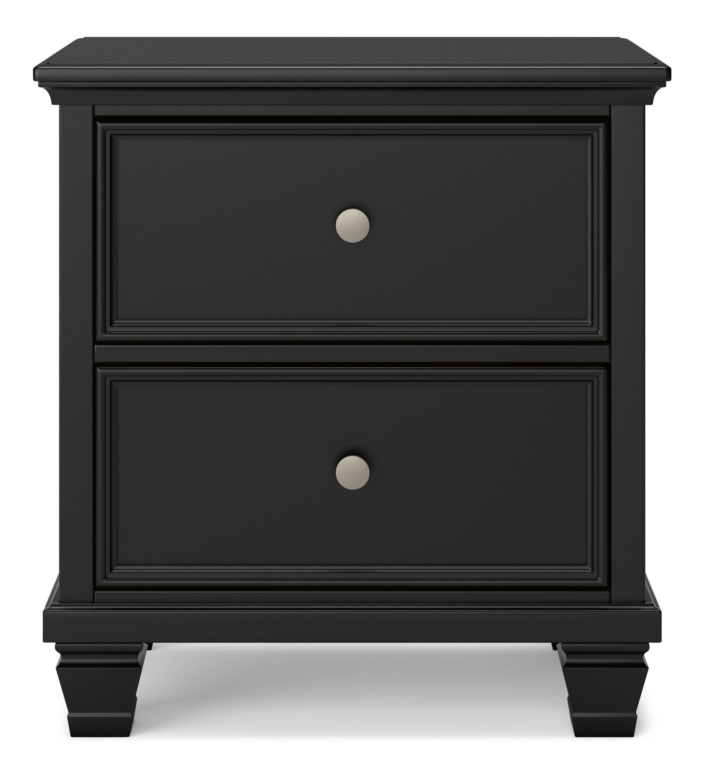 Lanolee 2-Drawer Wood Veneer Nightstand