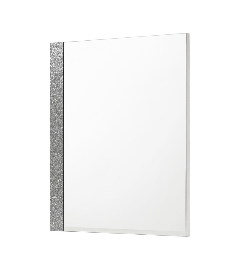 Ara 33 x 39 Dresser Mirror, Crystal Accents