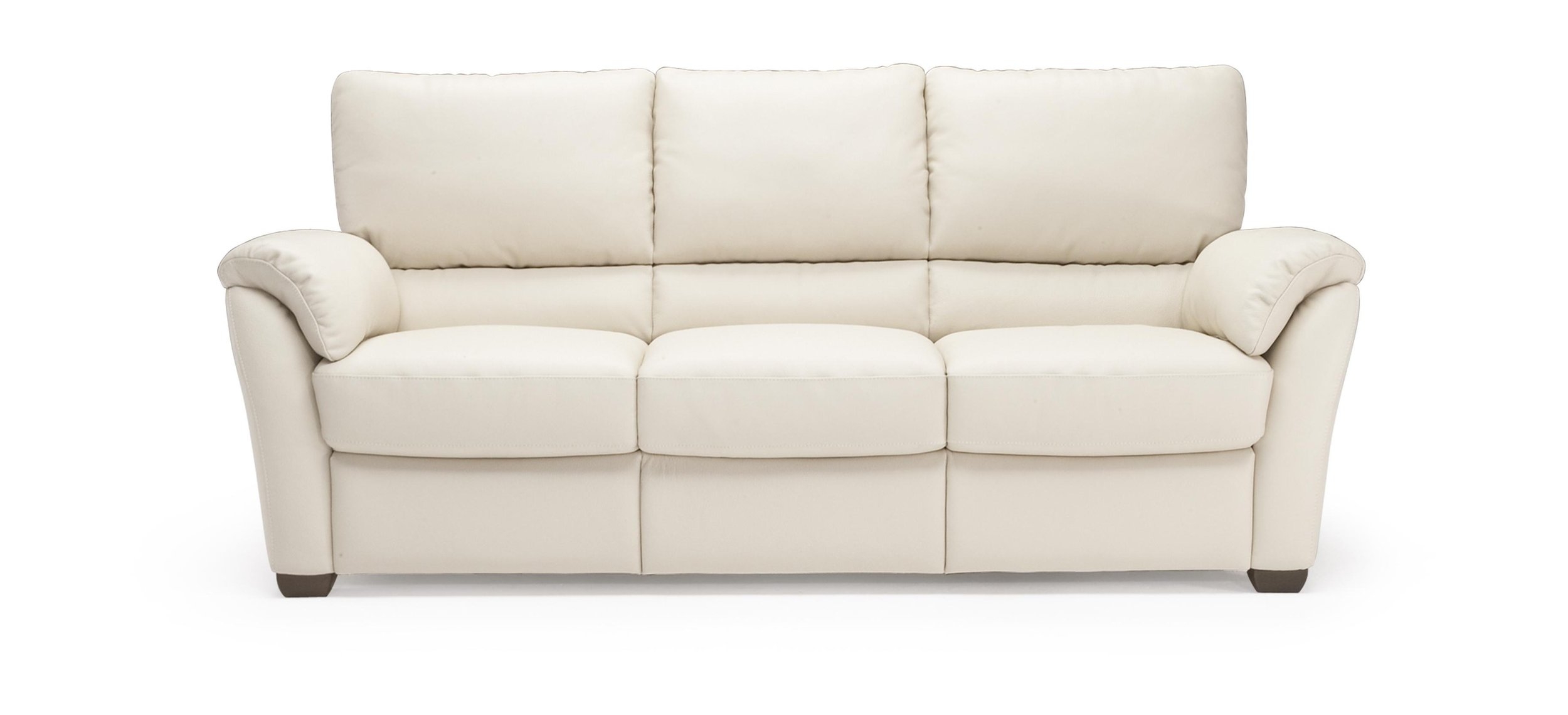Donato Leather Large 3 Seat Sofa w/ 2 Electric Recliners