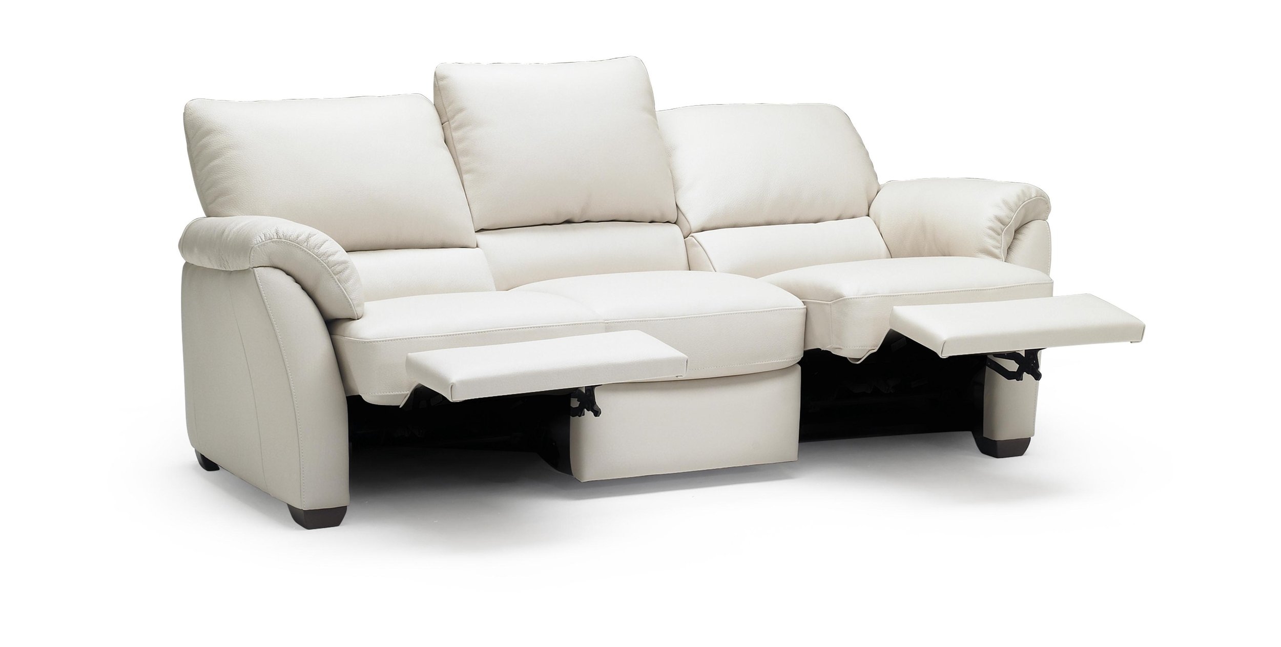 Donato Leather Large 3 Seat Sofa