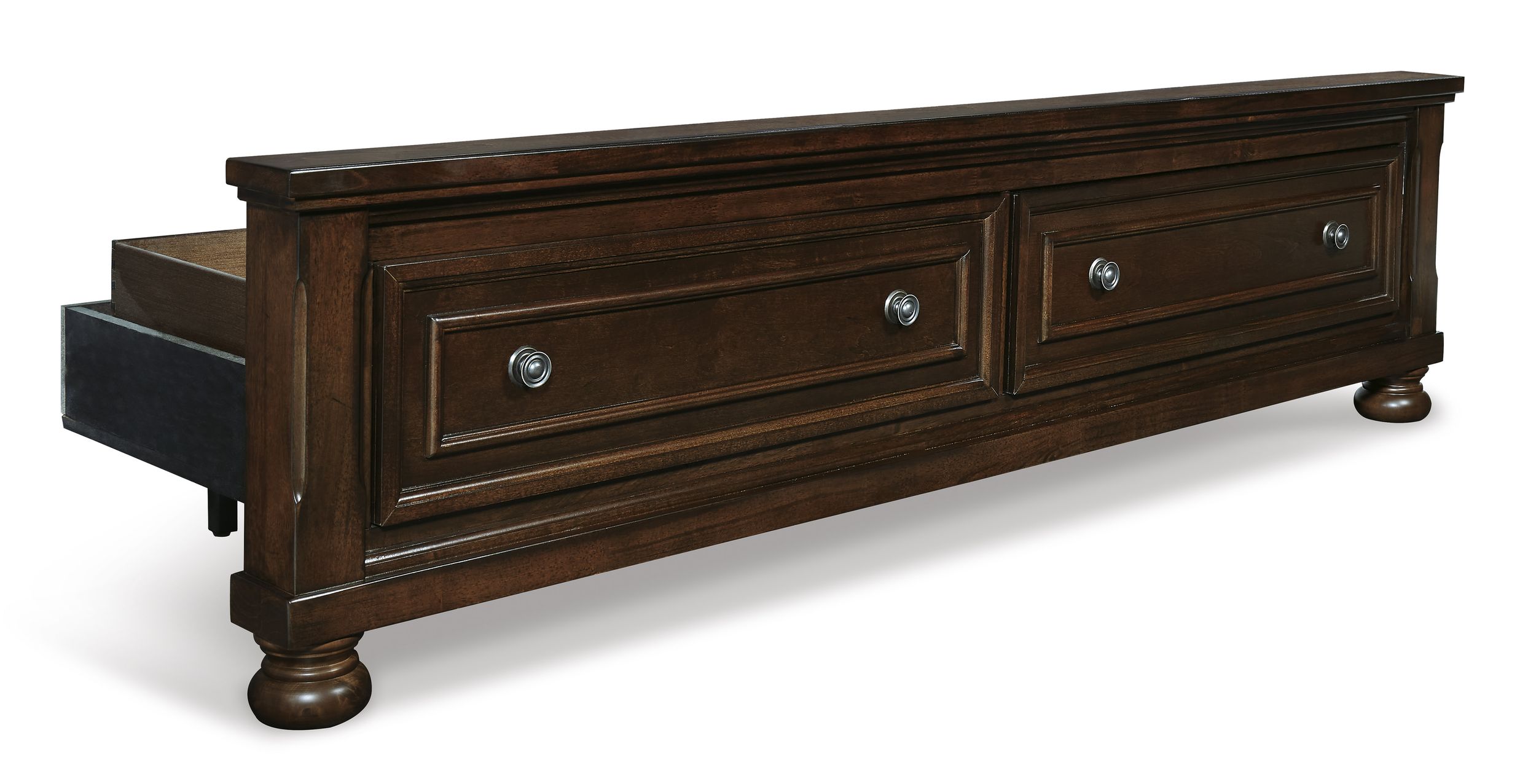 Porter Wood Panel Storage Size Bed