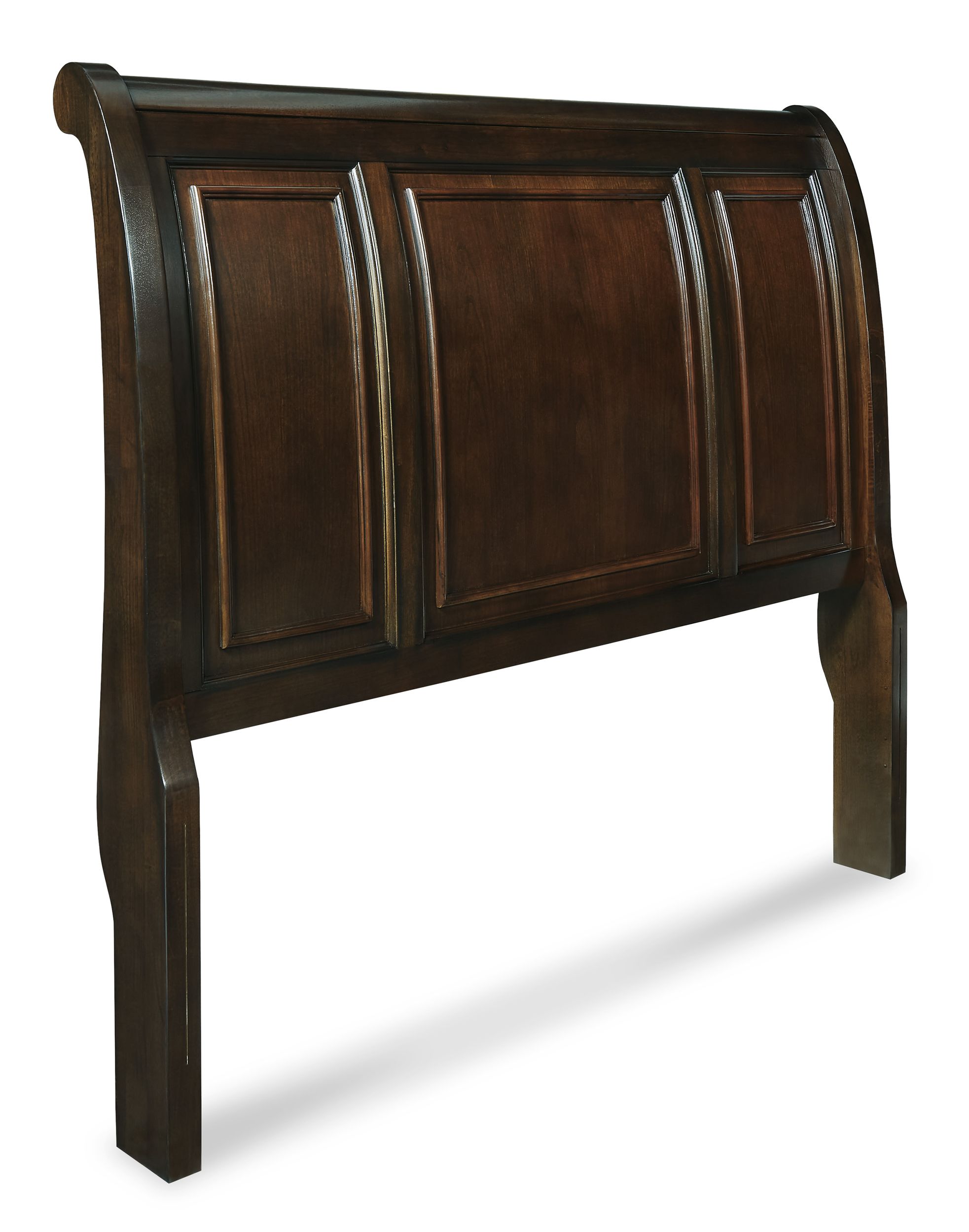 Ashley SM Porter Wood Sleigh Storage Queen Size Bed