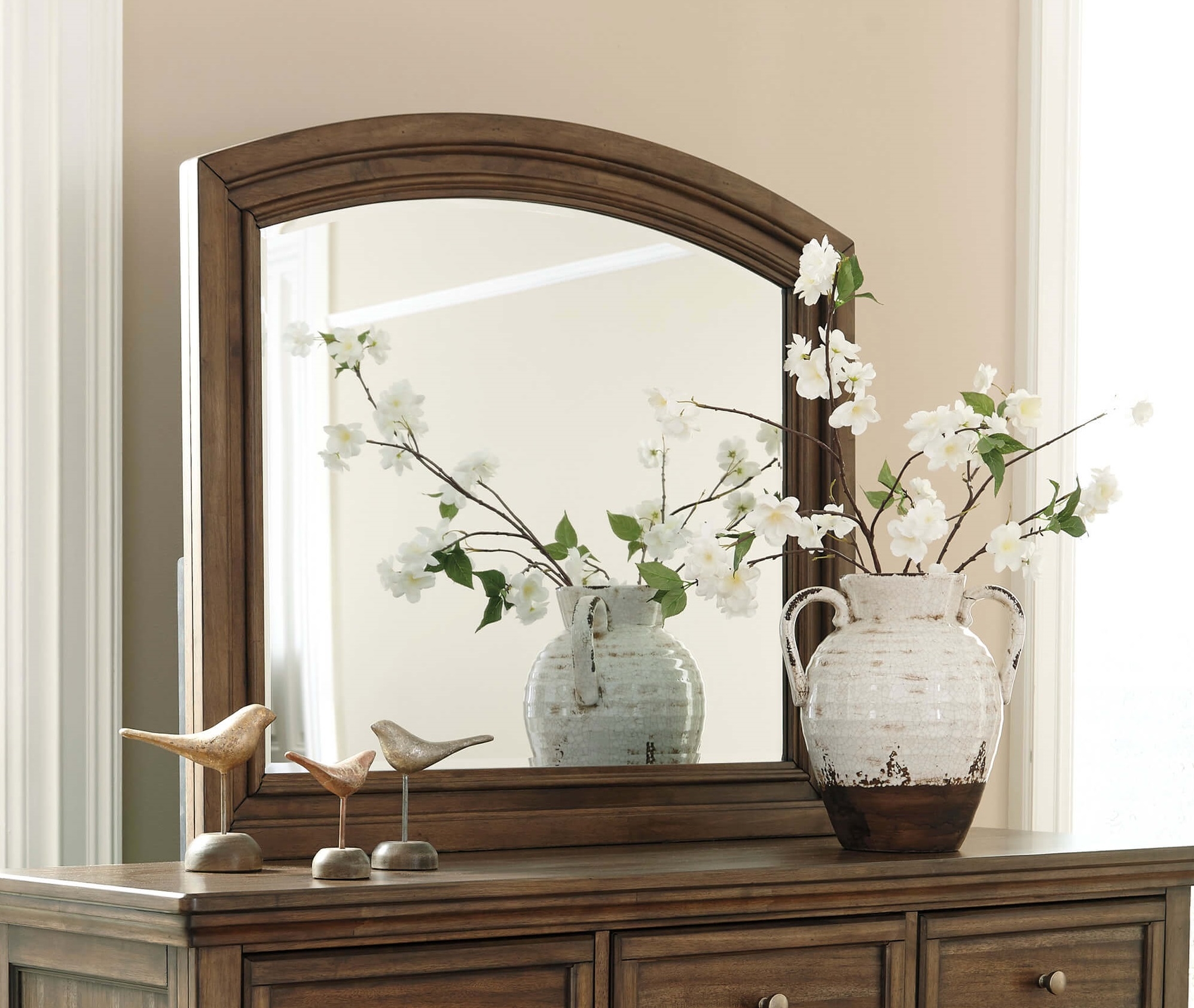 Ashley SM Flynnter Wood Mirror