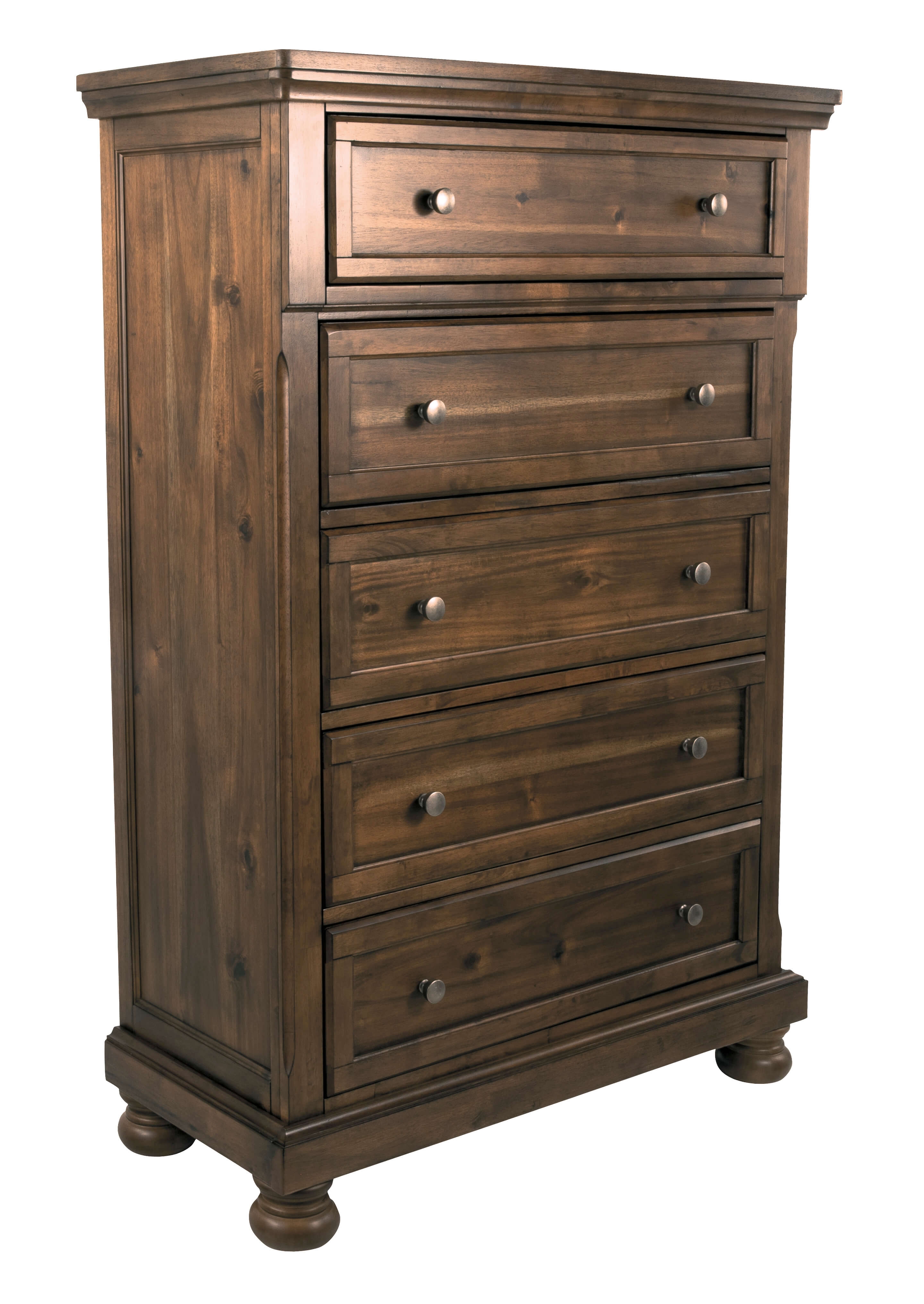 Ashley SM Flynnter Wood 5-Drawer Chest