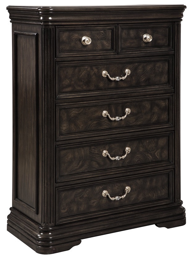 Quinshire PU/Mirror/Wood Panel Bedroom Set