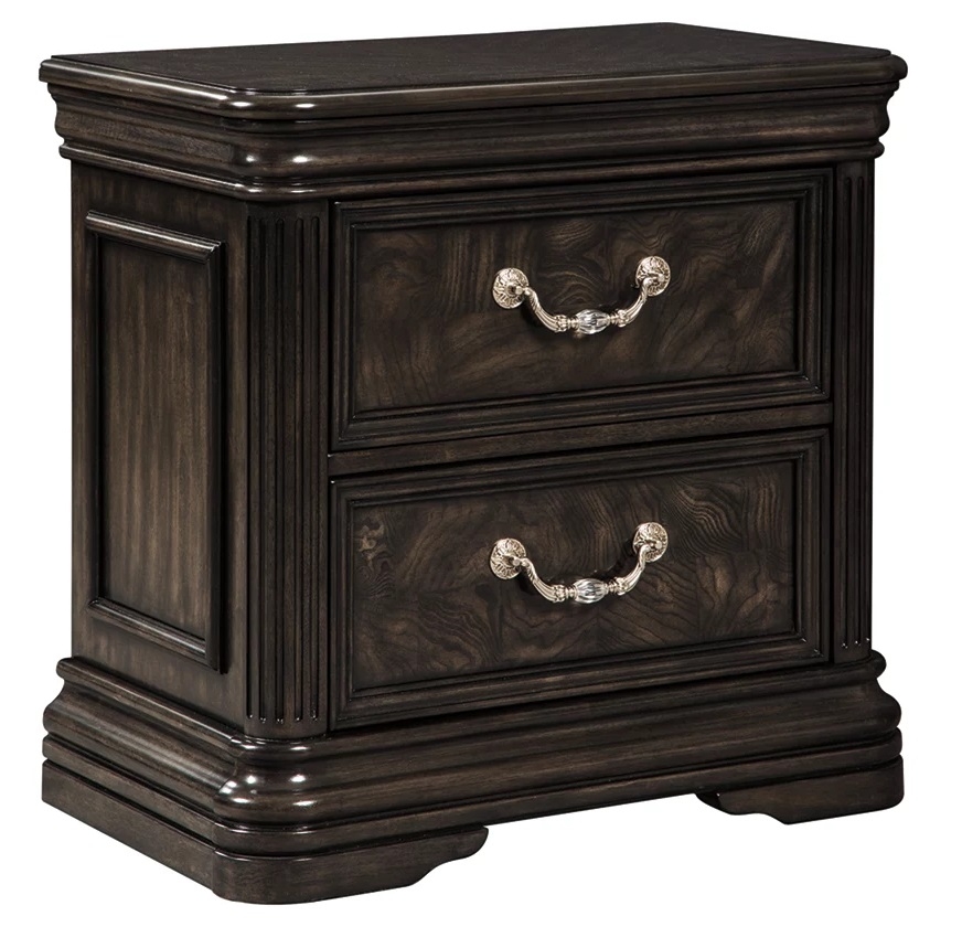 Quinshire PU/Mirror/Wood Panel Bedroom Set