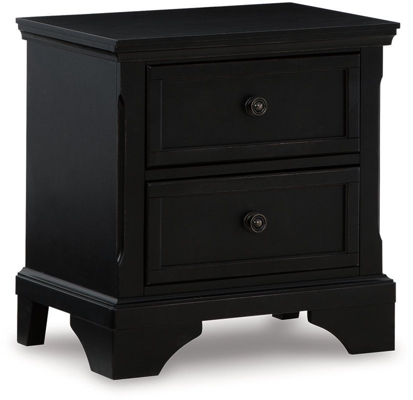 Ashley SM Chylanta Wood Veneer Sleigh Bedroom Set