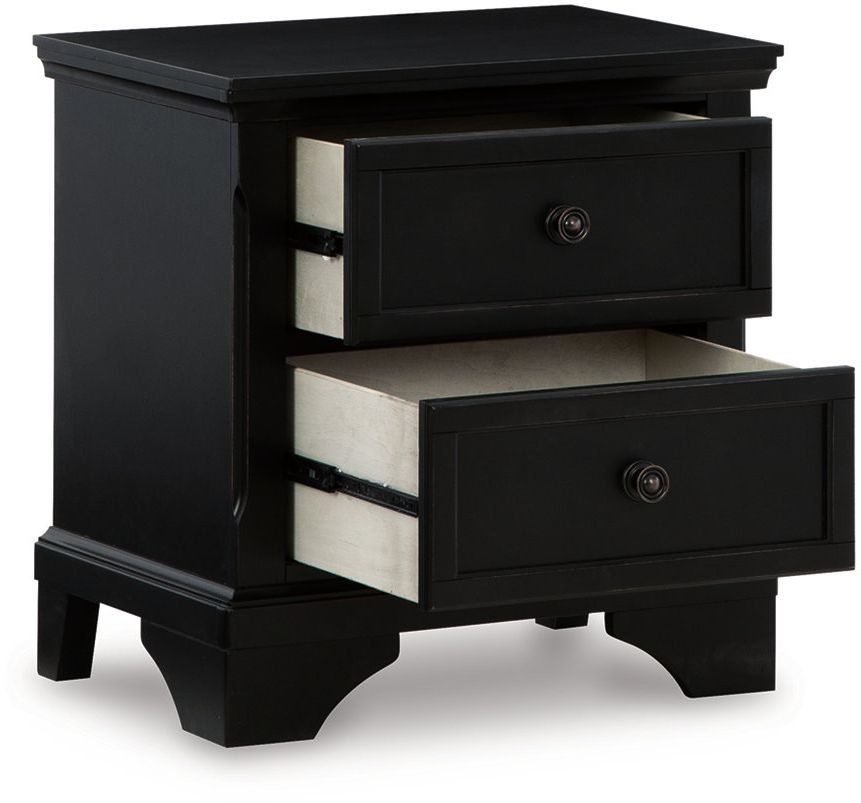 Ashley SM Chylanta Wood Veneer Sleigh Bedroom Set