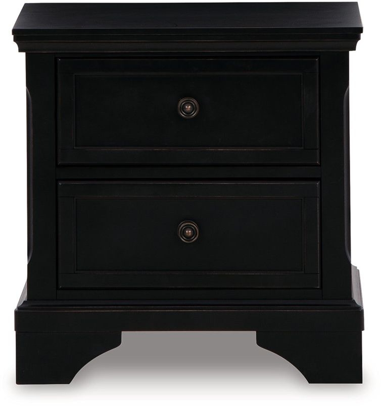 Ashley SM Chylanta Wood Veneer Sleigh Bedroom Set