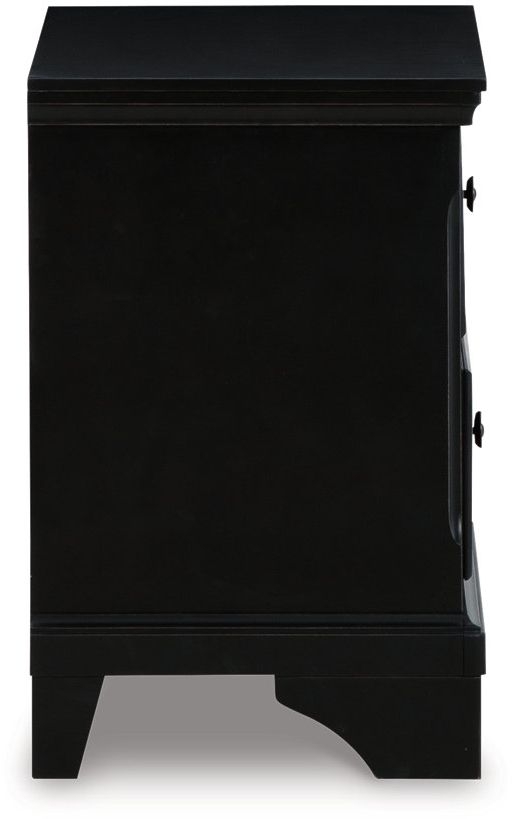 Ashley SM Chylanta 2-Drawer Wood Veneer Nightstand