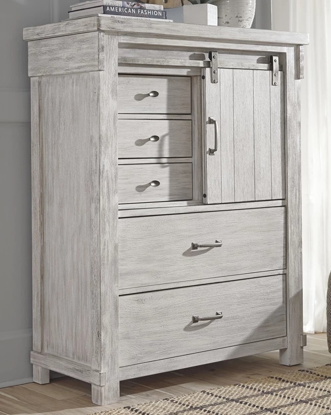 Ashley SM Brashland Wood Panel Bedroom Set
