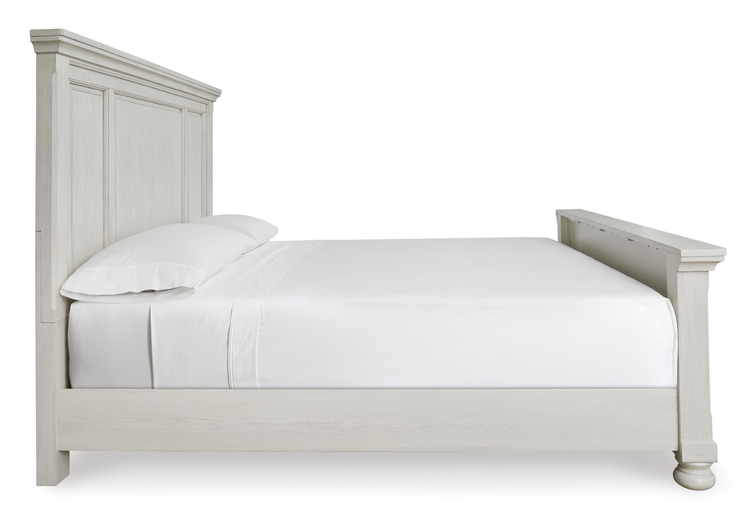 Robbinsdale Wood Veneer Panel California King Size Bed